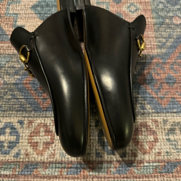 Gucci Princetown Leather Mules - Picture 5 of 12